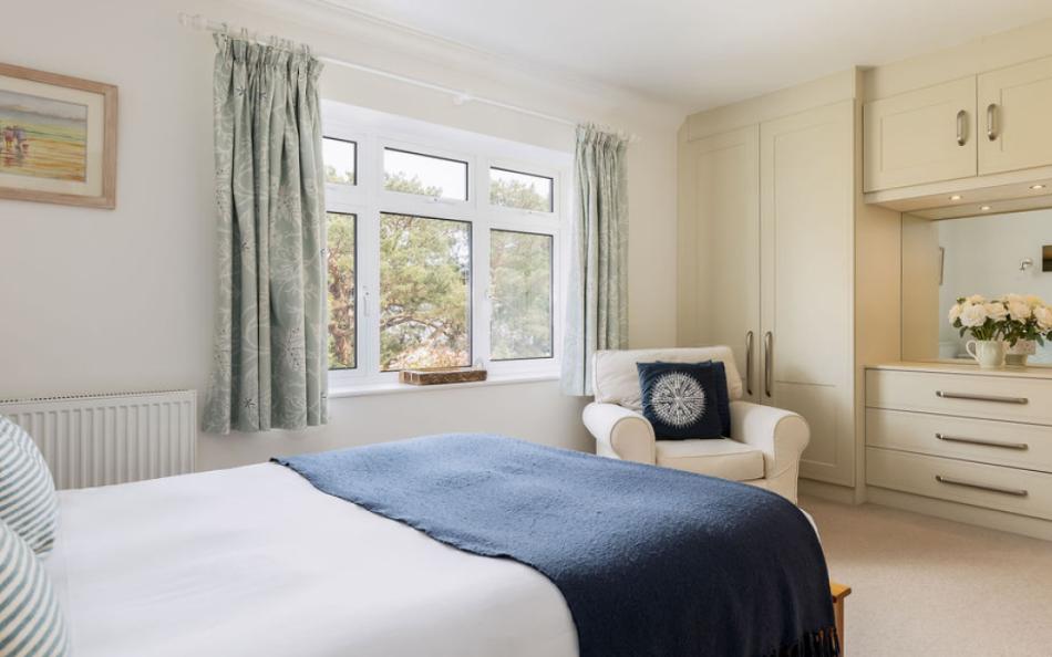 double bedroom at Rooster's Perch