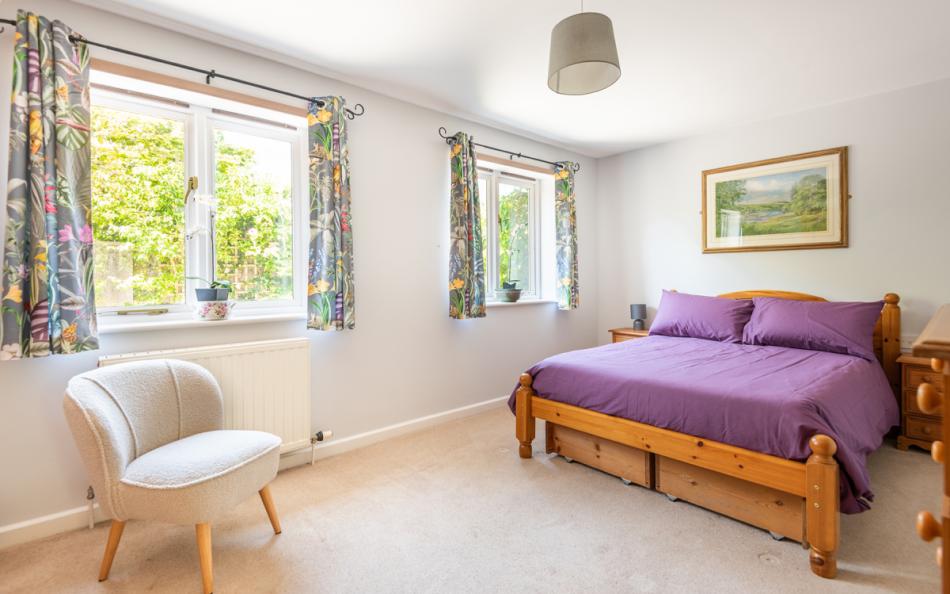 double bedroom at Oakdale 
