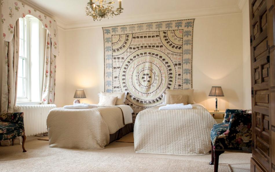 twin bedroom at The Lost Manor