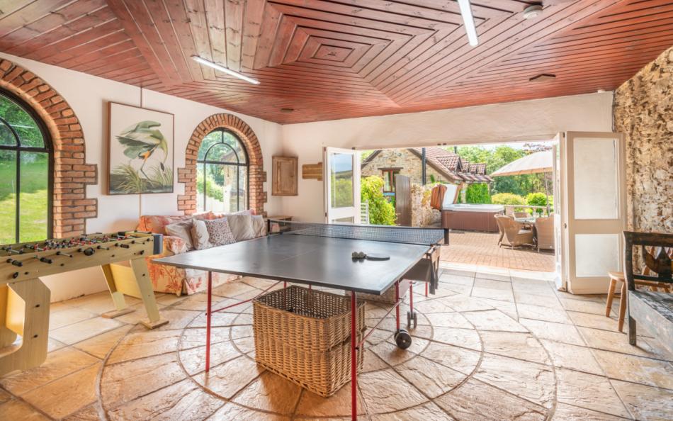 table tennis at Coulscott House