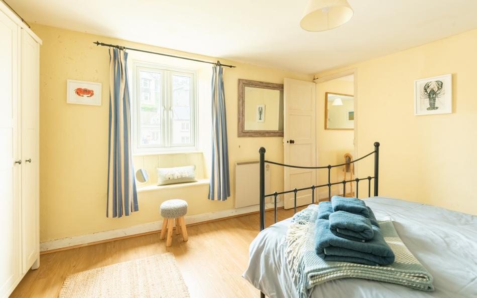 bedroom at Camac Cottage 
