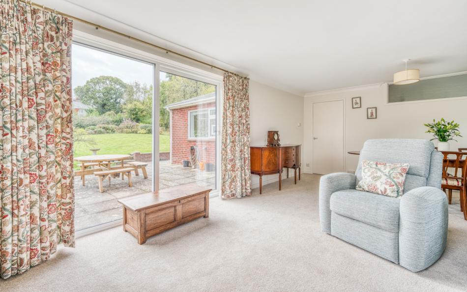 Garden views at Brogenslade 