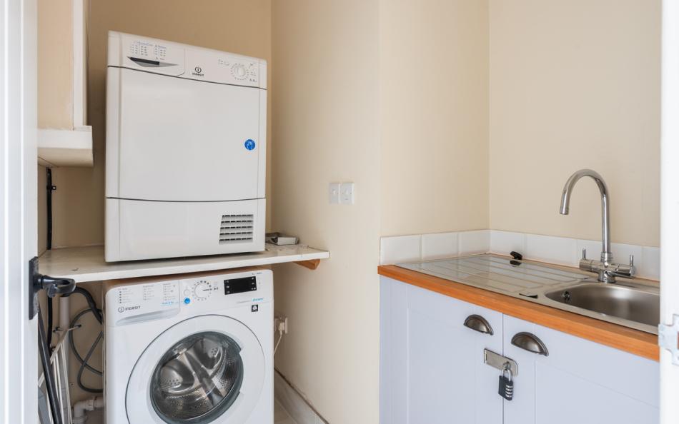 The utility room at 1 Ivy Cove
