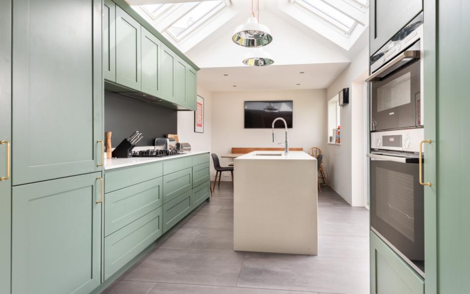 Modern kitchen at Alma House