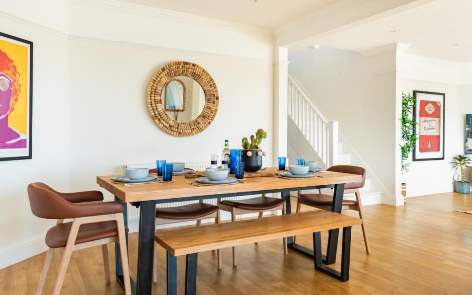 Dining table to enjoy those home cooked meals at Ambleside