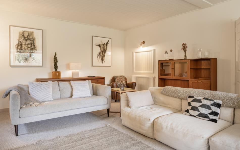 Living room at Dell Cottage