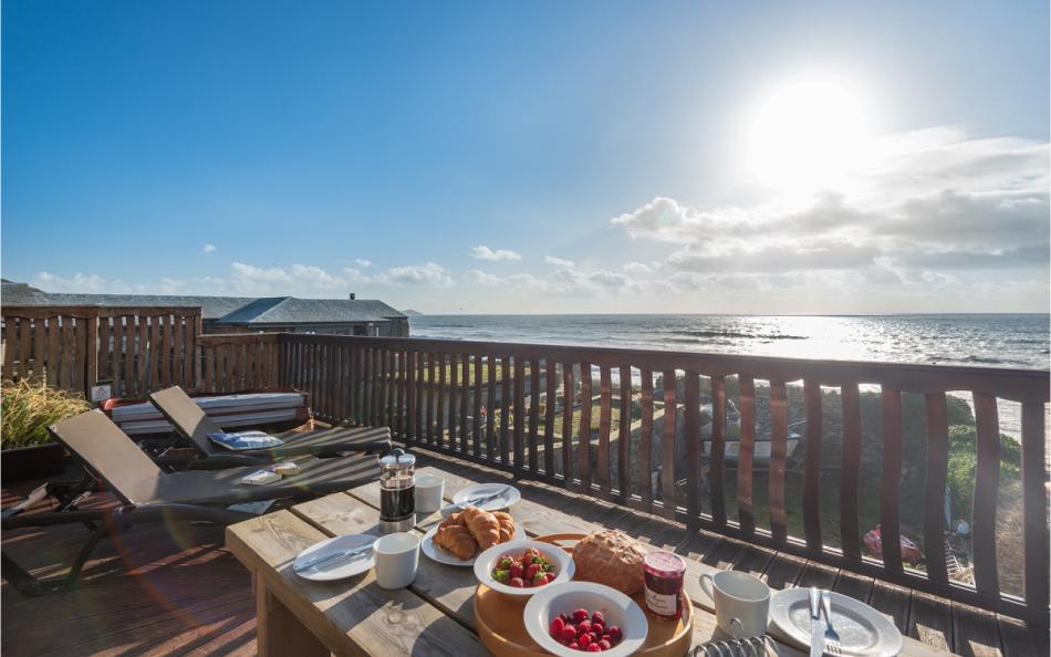 views from the terrace at Bayview