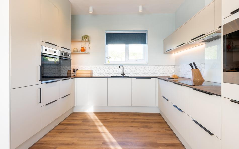 A closer look at the kitchen at Blue Shores