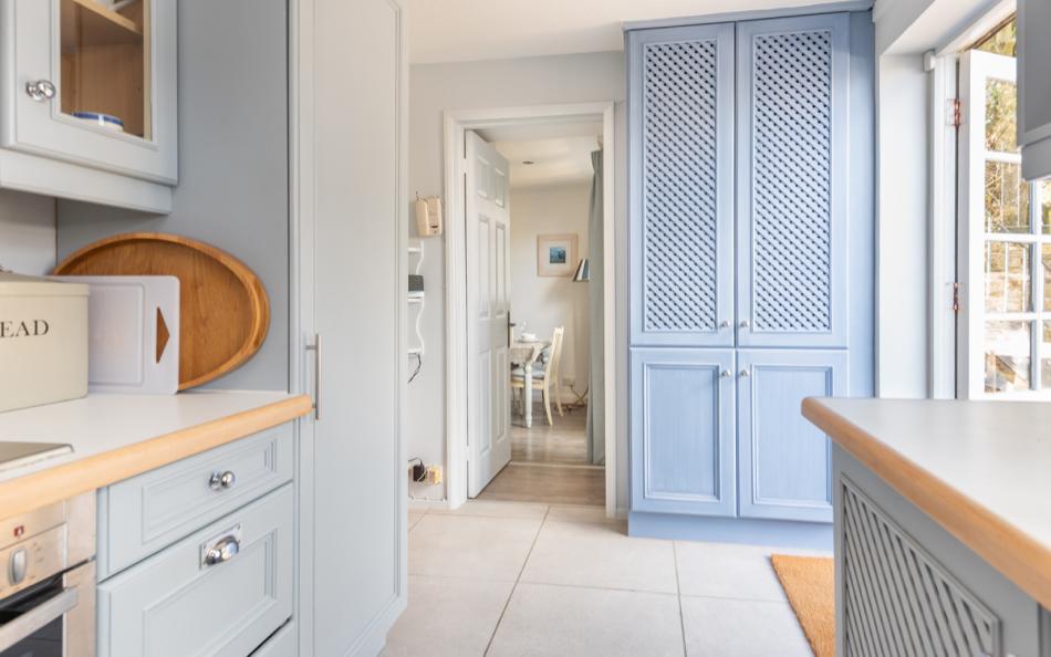 kitchen at 1 Kings Cottages
