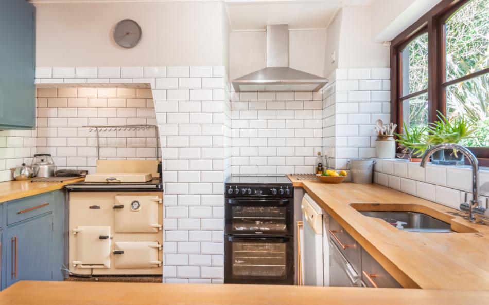 double ovens at Pengenna Manor