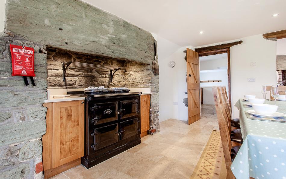 Large electric Aga at Locks Farm 