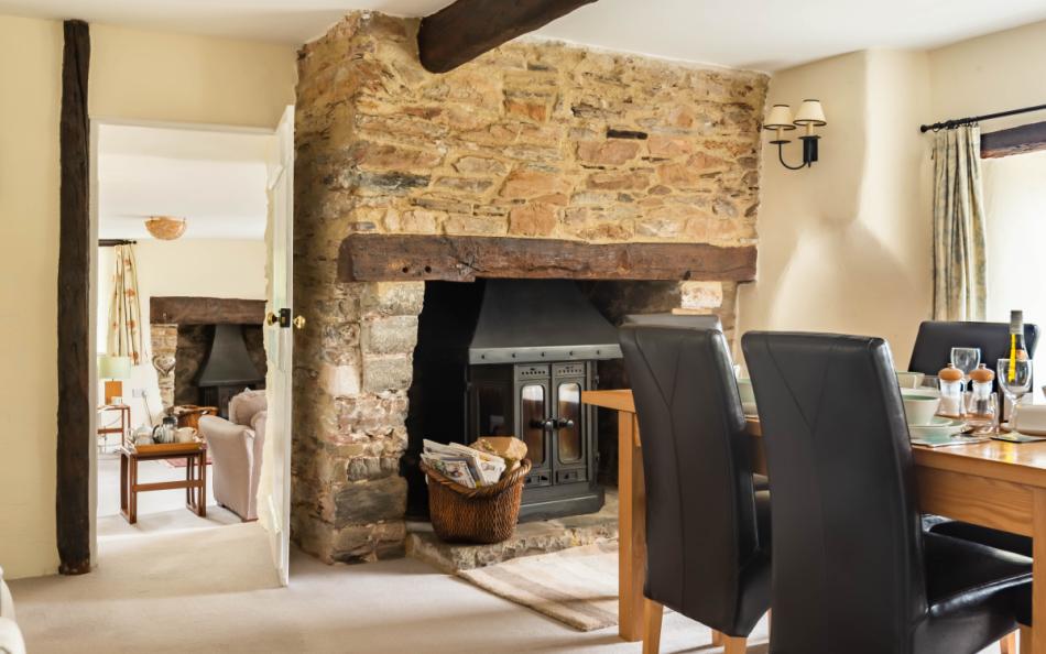 Dining area at Dower House