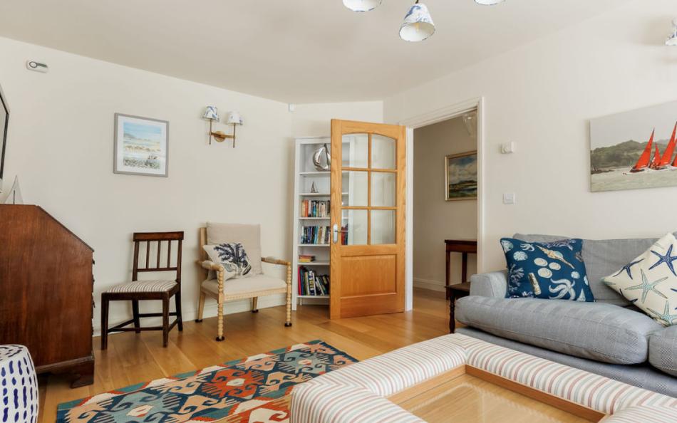Sitting room at Lee Shore 