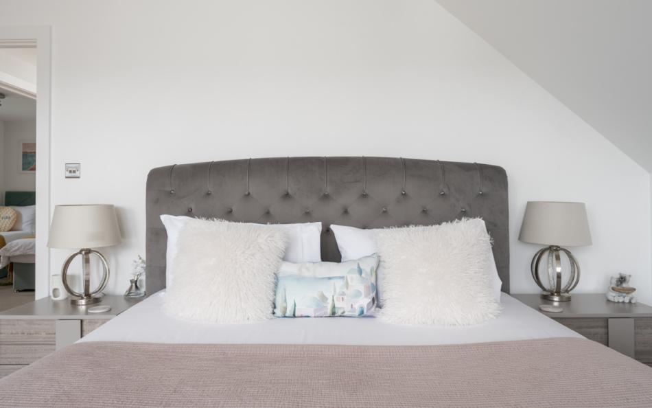comfy double bed