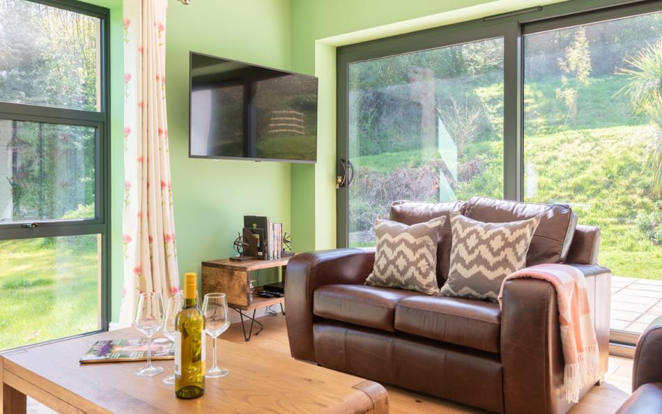 The lounge at Acacia House 