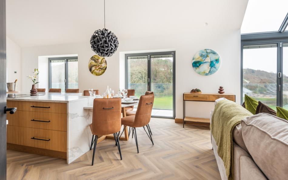 Stuning windows with views at Howldrevel 
