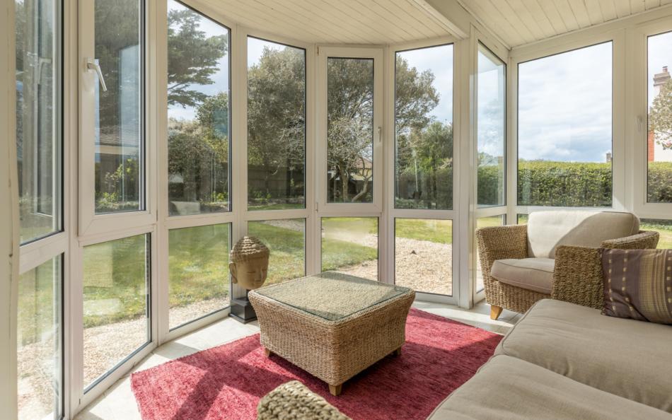 views to the garden at White Lady