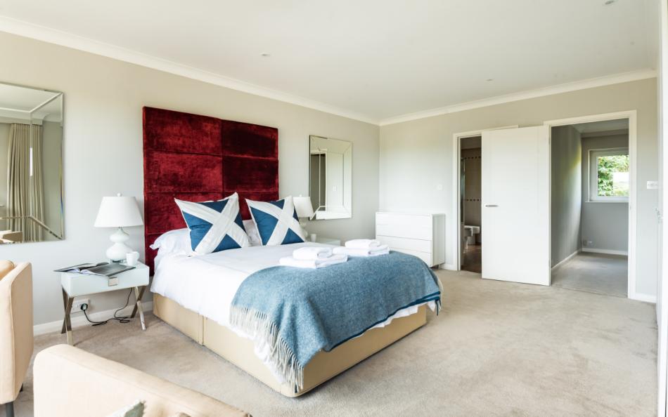 Another look at the master bedroom at Mapperley Lodge