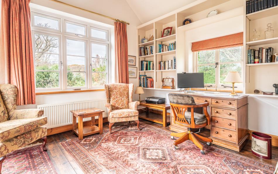 office at Moonfleet Cottage