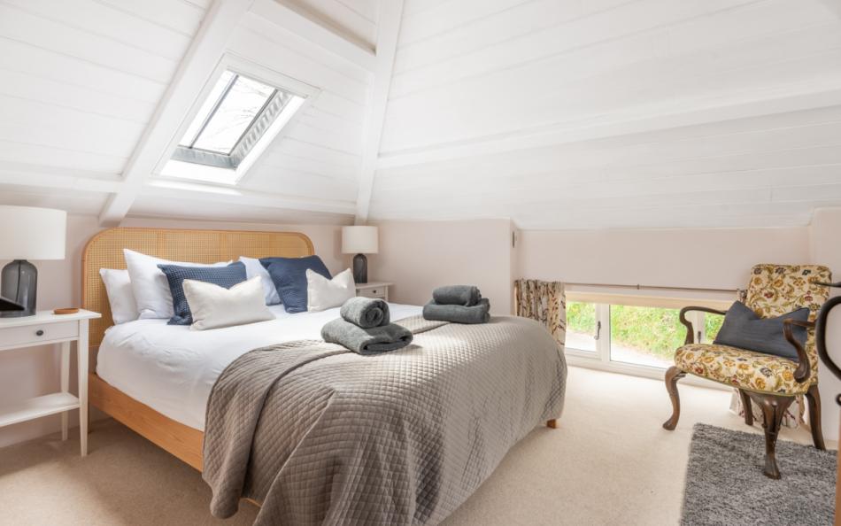 Double bedroom at Little Cumery
