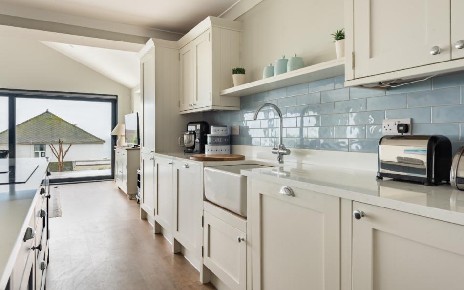 Contemporary kitchen at Drifters