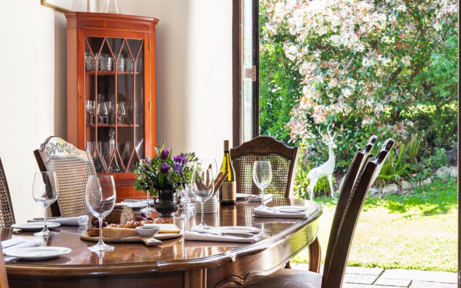 Dinning at Auton Court