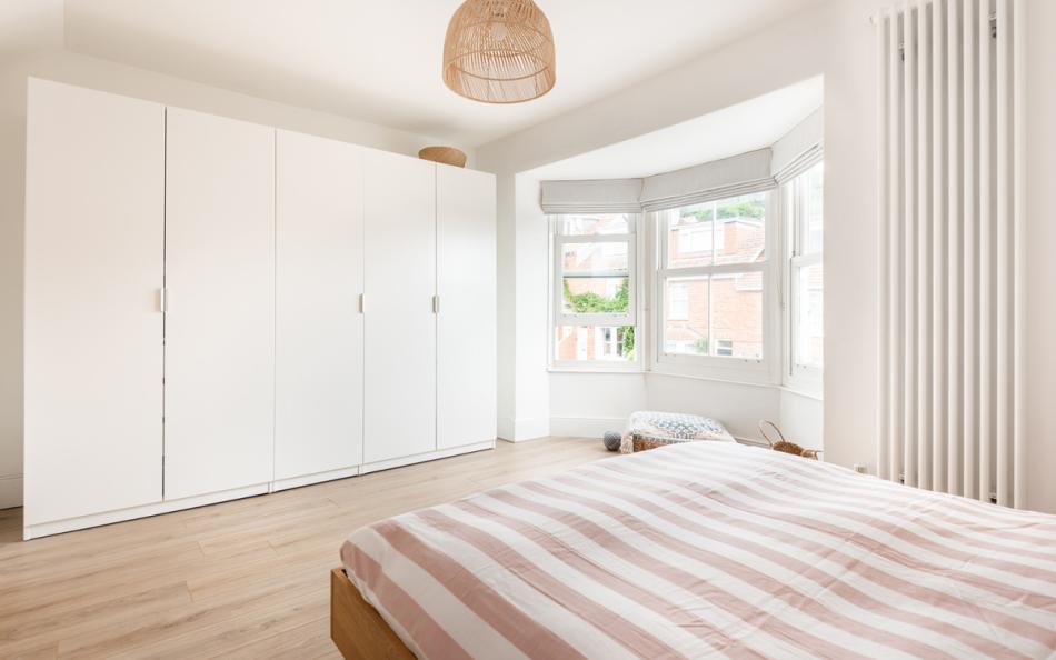 Master bedroom with generous storage at Craiglands