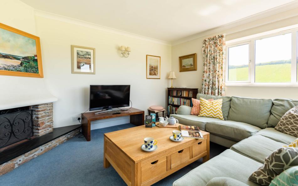 Sitting room at Double Gates 