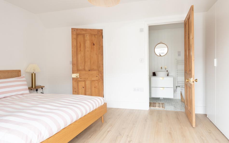 Another view of the spacious master bedroom at Craiglands