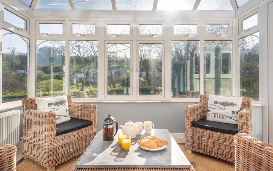 Conservatory at Clover Cottage