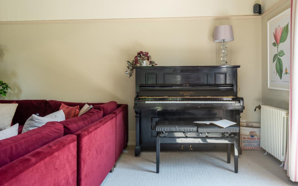 Piano at Corner Cottage