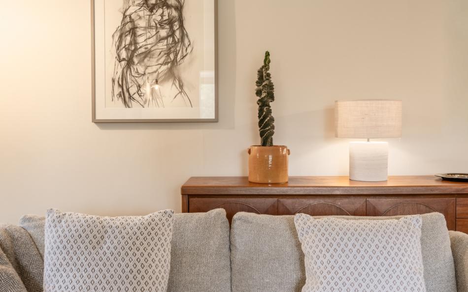 Living room at Dell Cottage