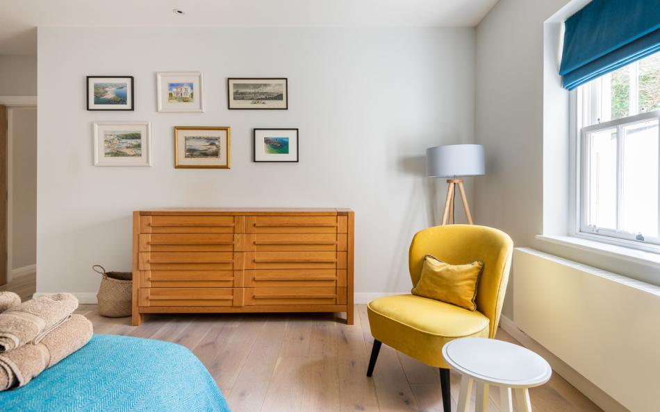 bedroom with cupboards