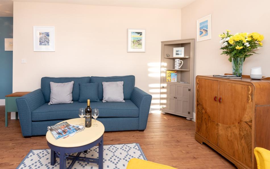 3 person sofa and arm chair at Ammonite