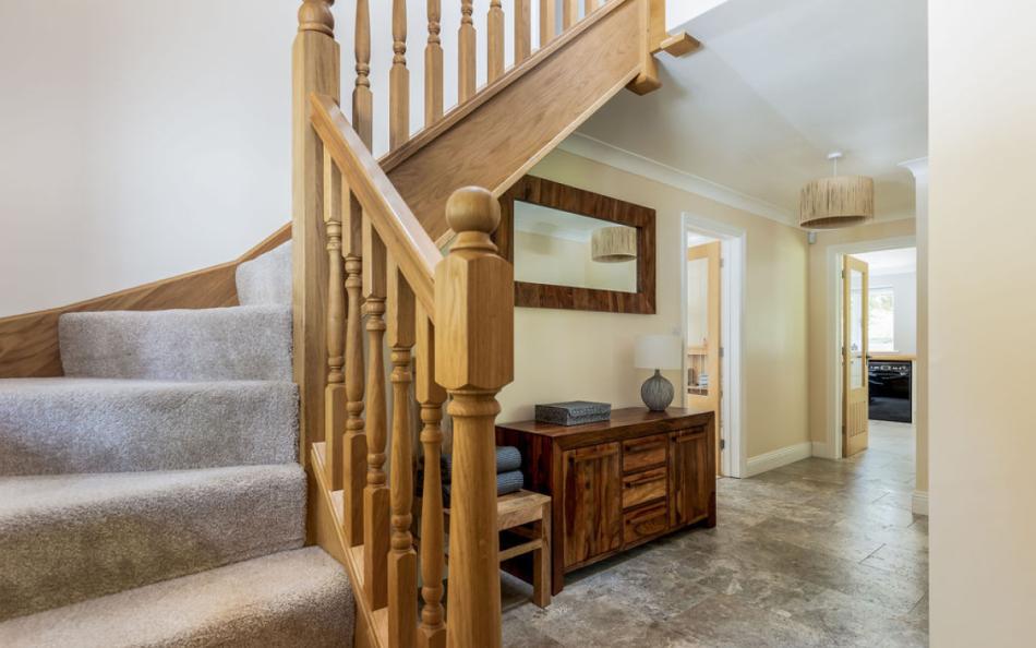 Stairs at Gorselands Cottage
