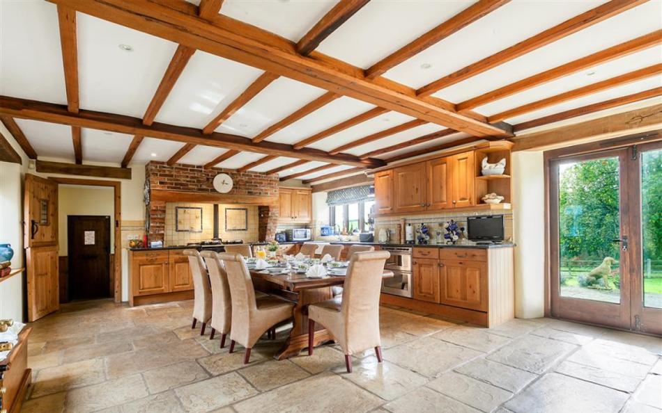 The farmhouse kitchen, a cook's heaven at Auton Court