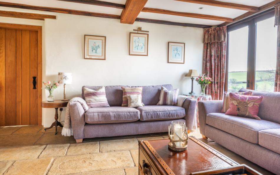 Living room at Auton Court