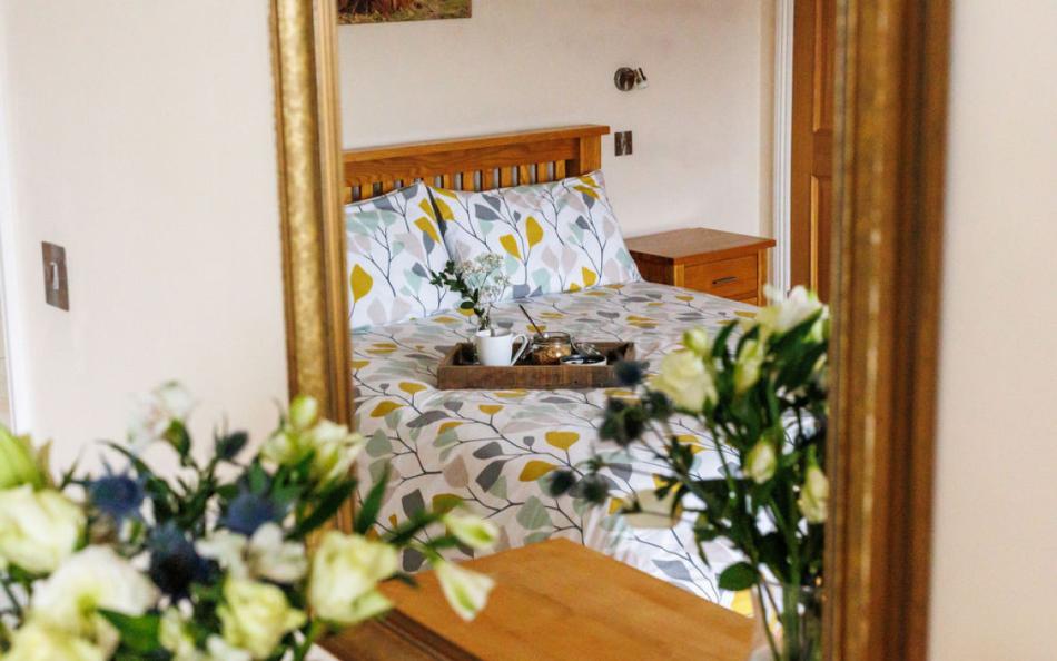 Double bedroom at The Old Post Office