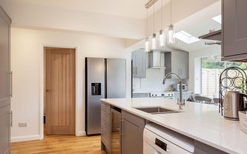 kitchen isalnd at Greenwood