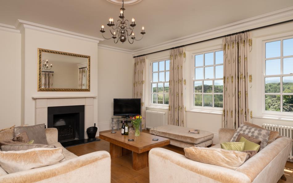 Views and a sense of grandeur at Holset House