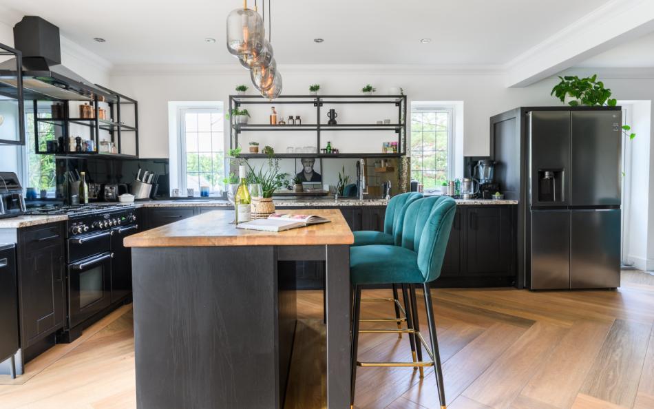 Modern kitchen at Summer Pines near Sandbanks