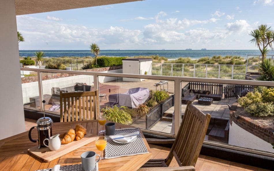 Sea views at No. 4 Bay Harbour View 
