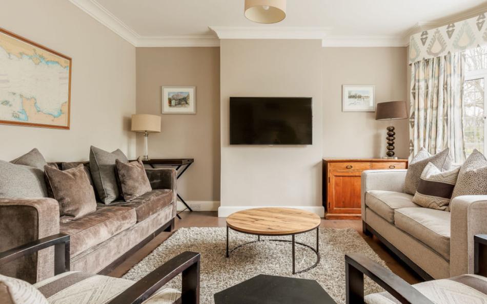 living room at Broad Reach