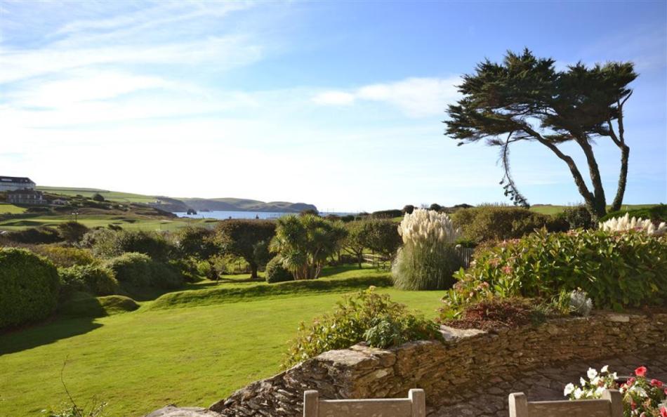 garden at South Riding in Thurlestone
