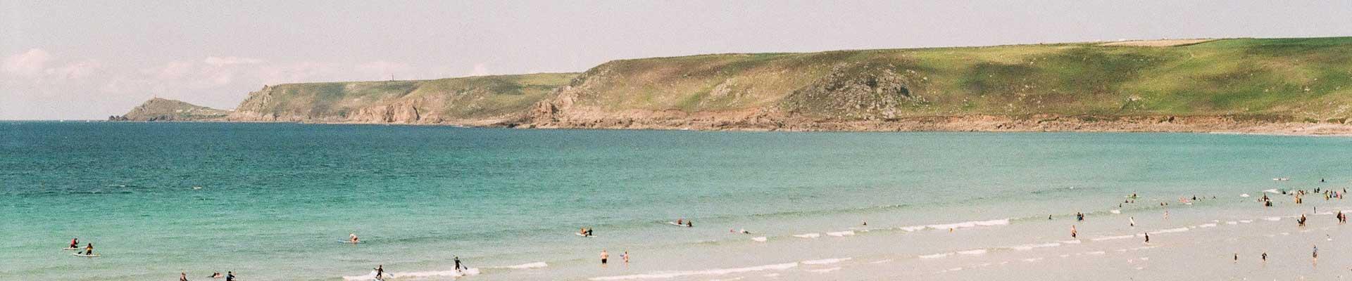 Large holiday cottages available near Sennen Cove in Cornwall close to beautiful beaches & coastal walks suitable for families and group bookings who enjoy days at the beach and surfing