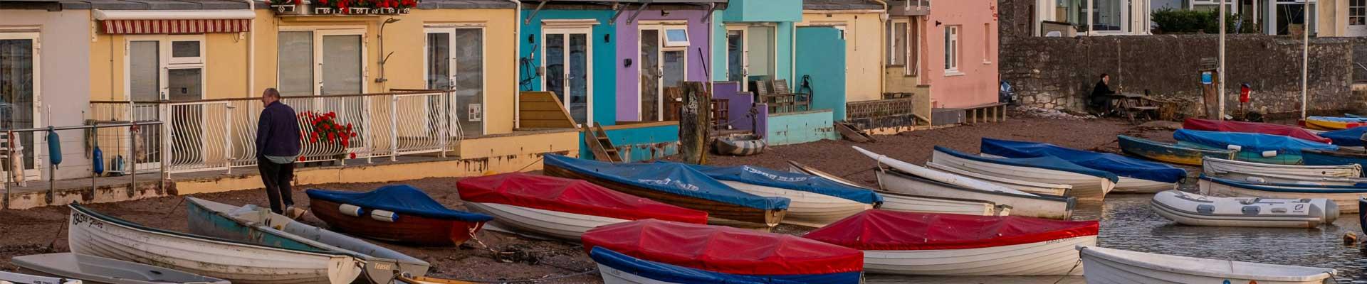 Large holiday cottages available in Teignmouth, Devon suitable for families and group bookings who enjoy seaside towns with great local beaches