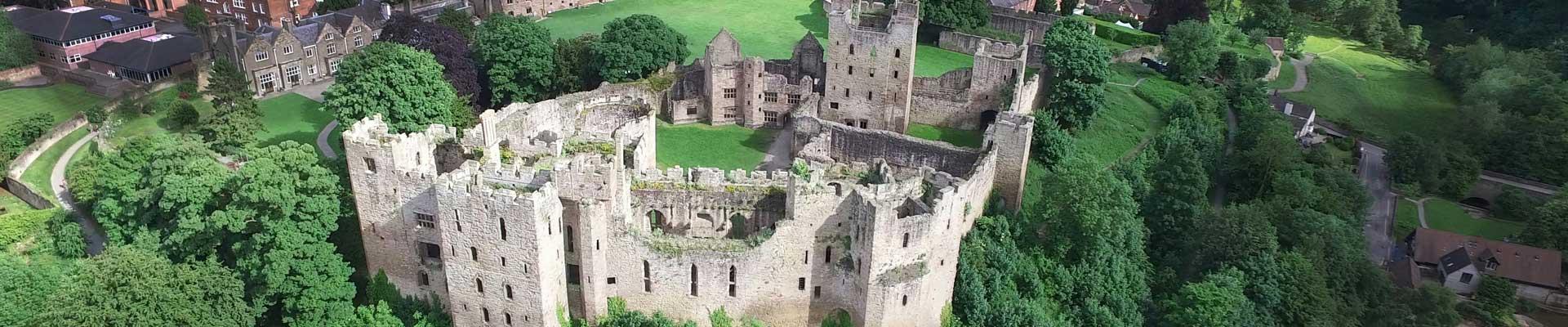 Large holiday cottages available in Ludlow, a historic market town in Shropshire which is great for castle explorers