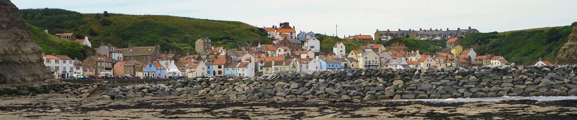 Large holiday cottages available in Robin Hoods Bay, North Yorkshire. The perfect location for fun at the beach and dramatic cliff top walks