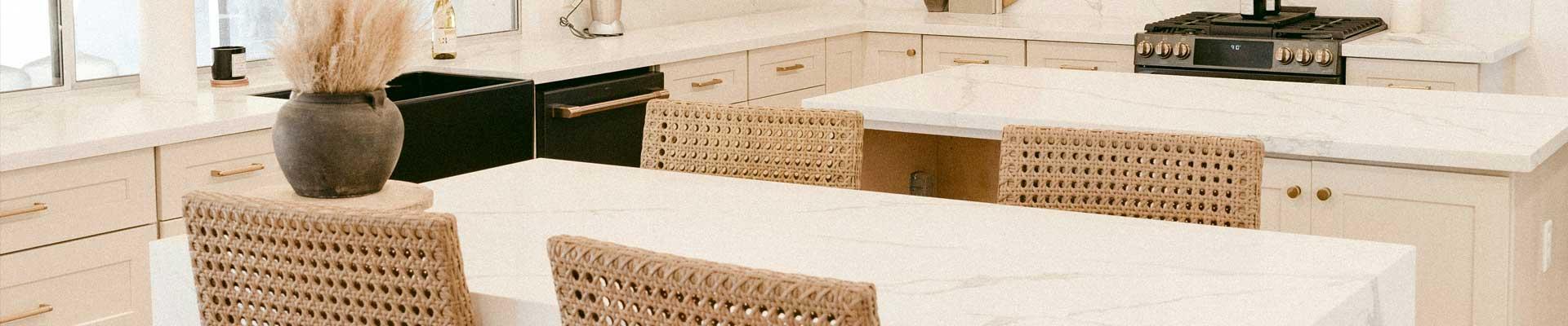 View large holiday cottages available in Washford, Somerset with bright and clean kitchen and living areas