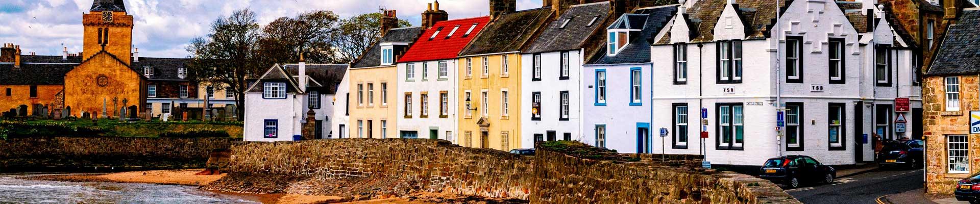 Large and spacious holiday cottages available in Anstruther, which is a colurful fishing village in Scotland